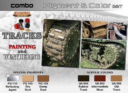 Boxart Tracks Painting and Weathering  Lifecolor