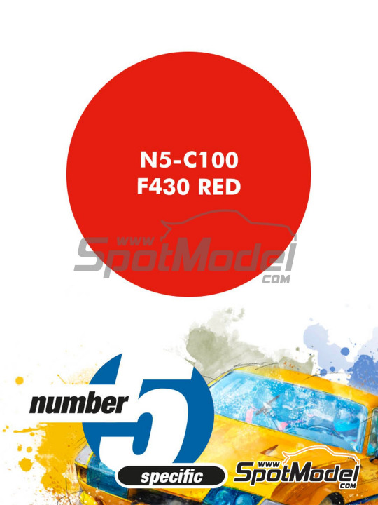 Boxart F430 Red  Number Five