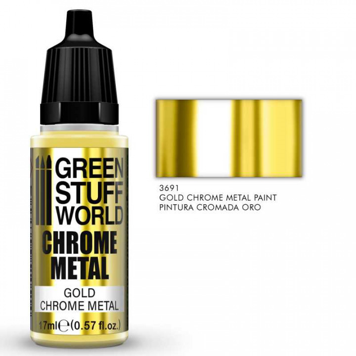 Boxart Gold Chrome Metal  Green Stuff World