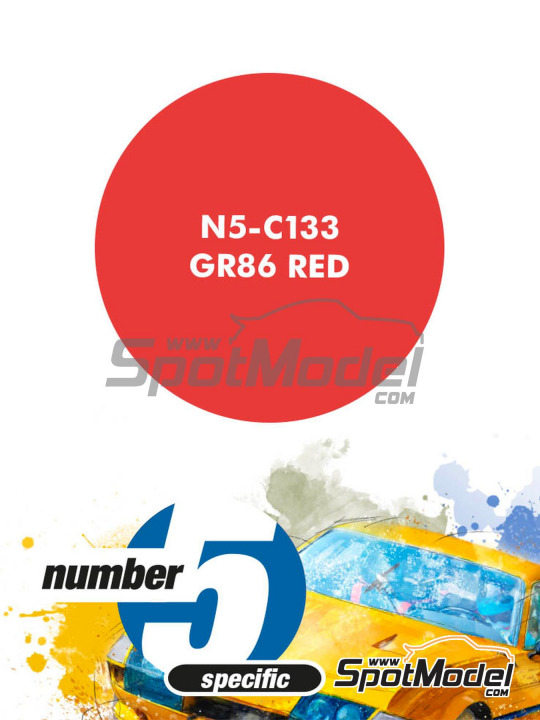 Boxart GR86 Red  Number Five