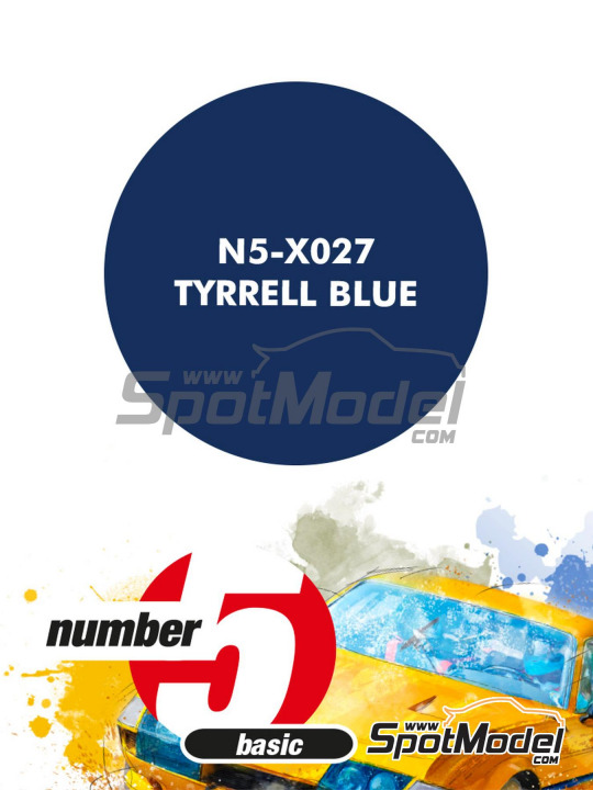 Boxart Tyrrell Blue  Number Five