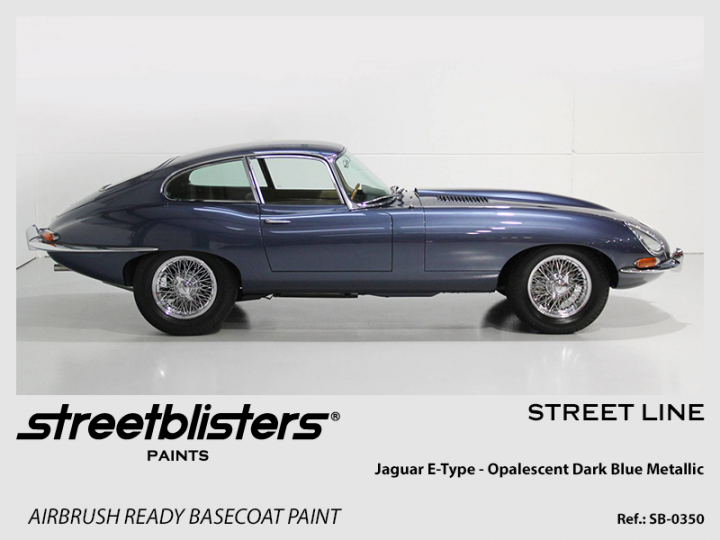 Boxart Jaguar E-Type Opalescent Dark Blue Metallic  StreetBlisters Paints