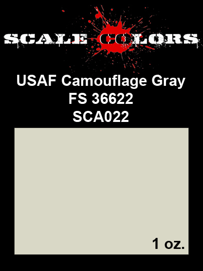 Boxart USAF Camouflage Gray FS36622 SCA022 Scale Colors