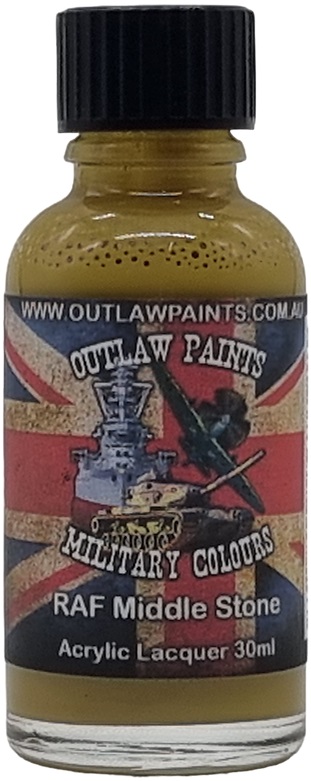 Boxart British Military Colour - RAF Middle Stone OP100MIL Outlaw Paints