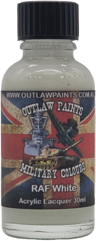 Boxart British Military Colour - RAF White OP113MIL Outlaw Paints