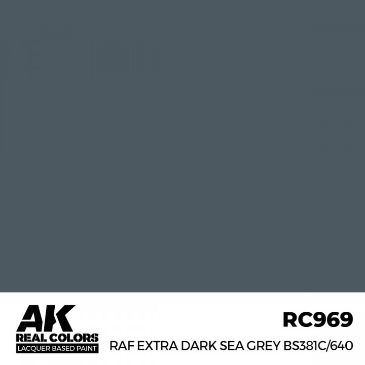 Boxart RAF Extra Dark Sea Grey BS381C/640  AK Real Colors