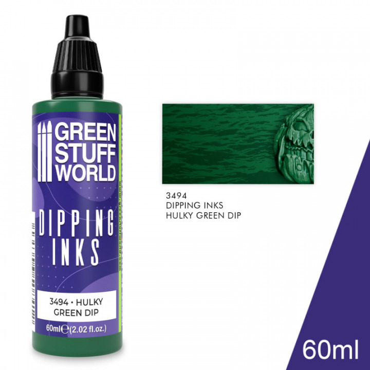 Boxart Dipping Ink Hulky Green Dip  Green Stuff World