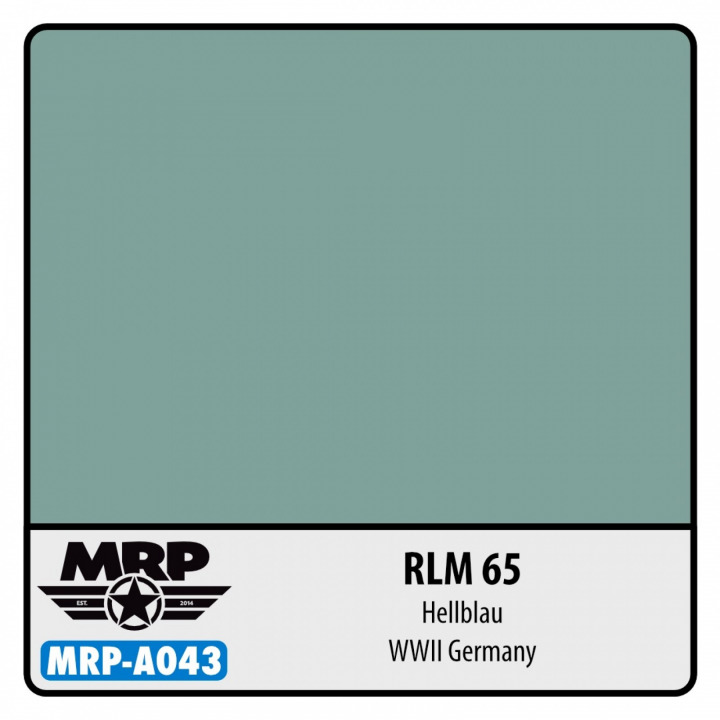 Boxart RLM 65 Hellblau - WWII Germany  MR.Paint