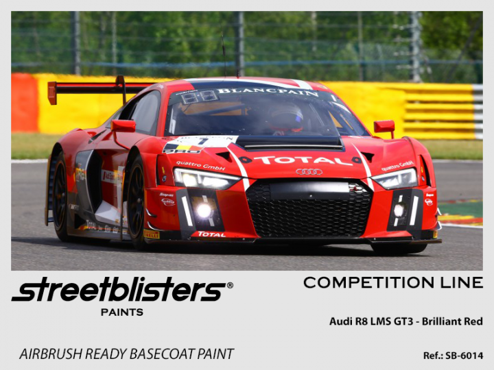 Boxart Audi R8 LMS GT3 Brilliant Red  StreetBlisters Paints