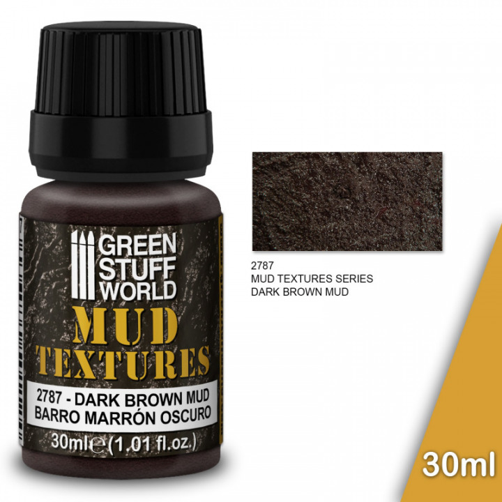 Boxart Mud Textures Dark Brown Mud  Green Stuff World