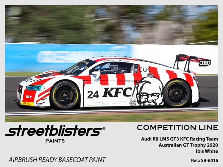 Boxart Audi R8 LMS GT3 Ibis White  StreetBlisters Paints