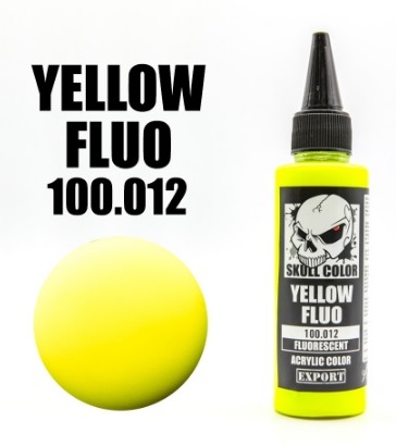 Boxart Yellow Fluo 012 Skull Color Fluorescent