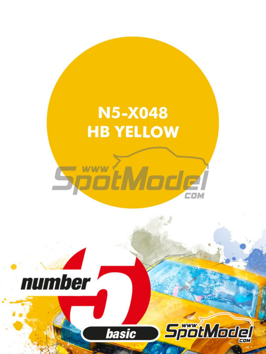 Boxart HB Yellow  Number Five