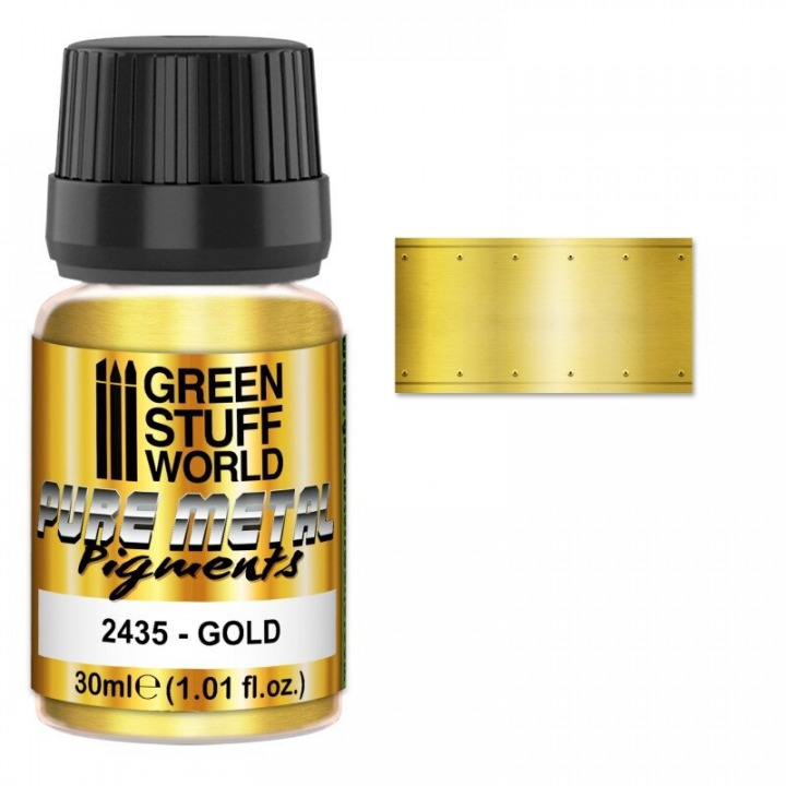 Boxart Pure Metal Pigments GOLD  Green Stuff World