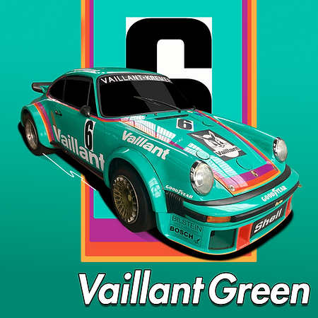 Boxart Porsche Vaillant Green  Splash Paints