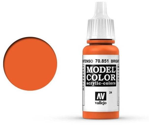 Boxart Bright Orange 70.851, 851, Pos. 24 Vallejo Model Color