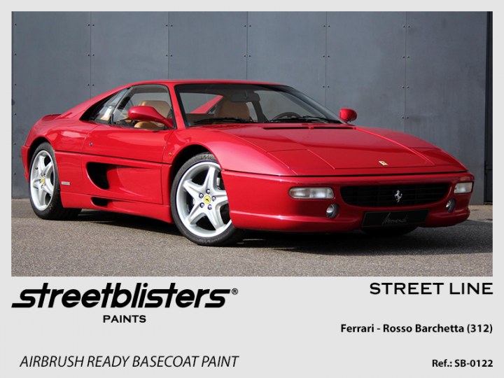 Boxart Ferrari Rosso Barchetta (312)  StreetBlisters Paints