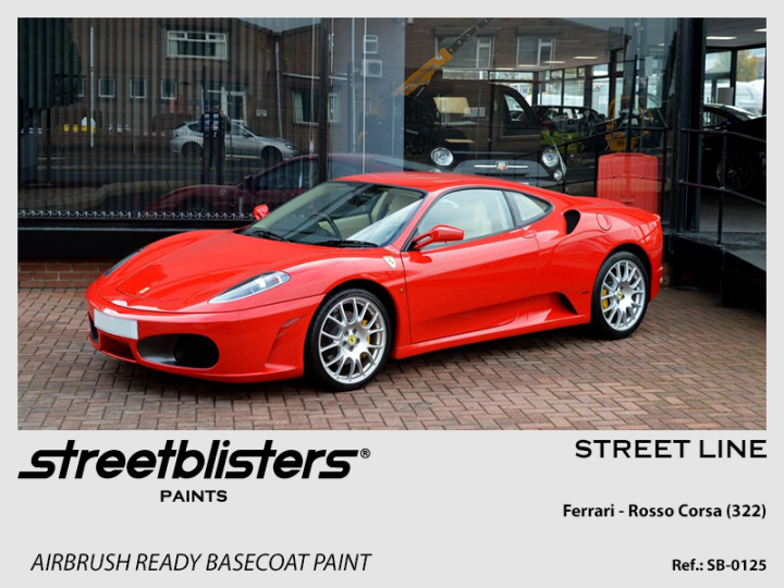 Boxart Ferrari Rosso Corsa (322)  StreetBlisters Paints