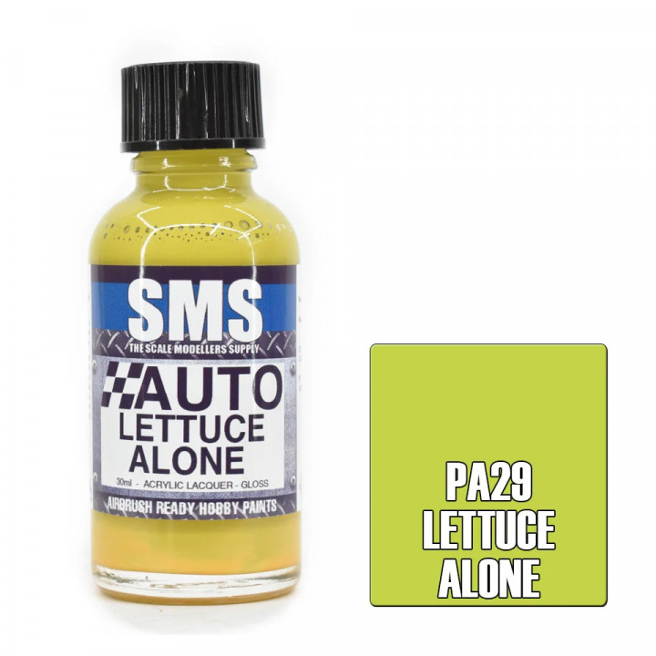 Boxart Auto Colour LETTUCE ALONE  SMS