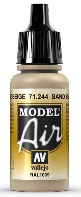 Boxart Sand Beige - RAL 1039 71.244 Vallejo Model Air