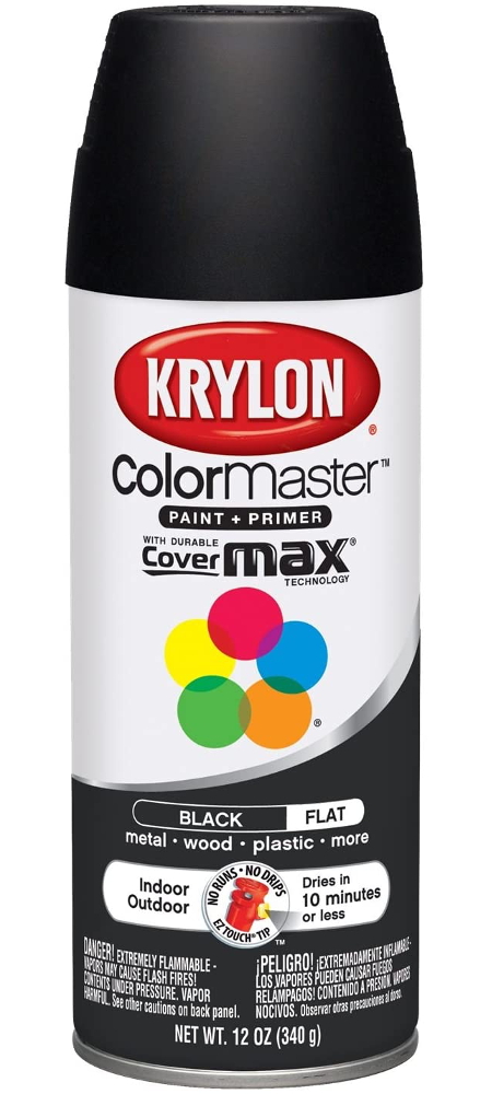 Boxart Flat Black 51602 Krylon