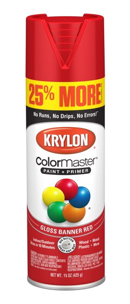 Boxart Gloss Banner Red 3406 Krylon