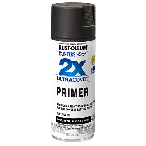 Boxart  Flat Black Primer  249846 Rust-oleum