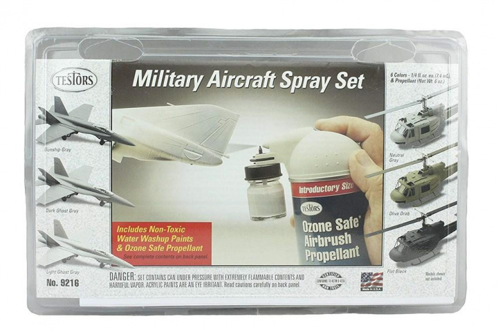 Boxart Military Aircraft Spray Set 921 Testors