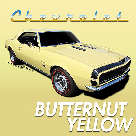 Boxart Chevrolet Butternut Yellow  Splash Paints