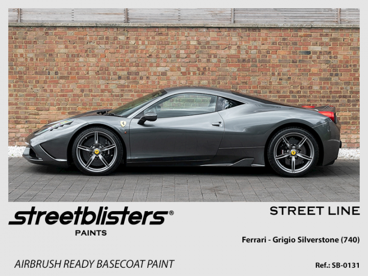 Boxart Ferrari Grigio Silverstone (740)  StreetBlisters Paints