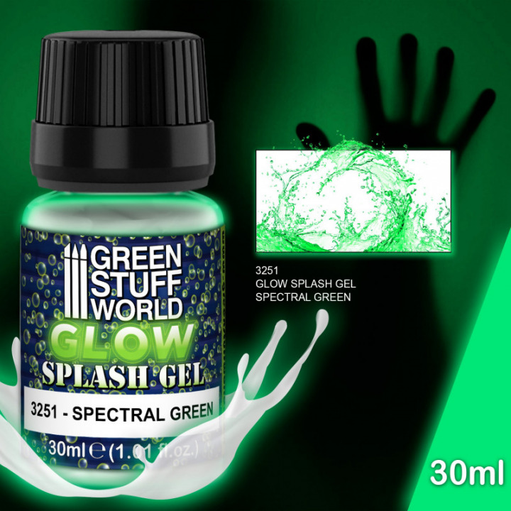 Boxart Splash Gel Spectral Green  Green Stuff World