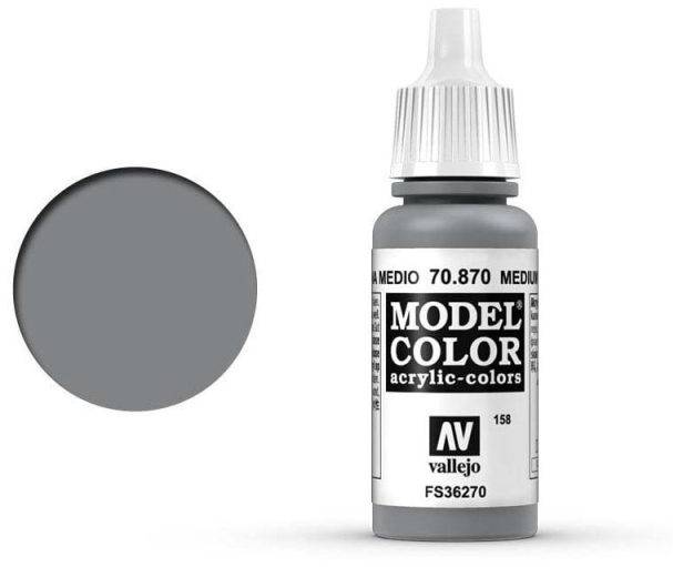 Boxart Medium Sea Grey - FS36270 70.870, 870, Pos. 158 Vallejo Model Color