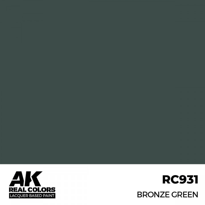 Boxart Bronze Green  AK Real Colors