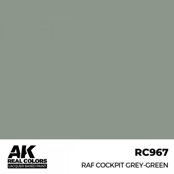 Boxart RAF Cockpit Grey-Green  AK Real Colors