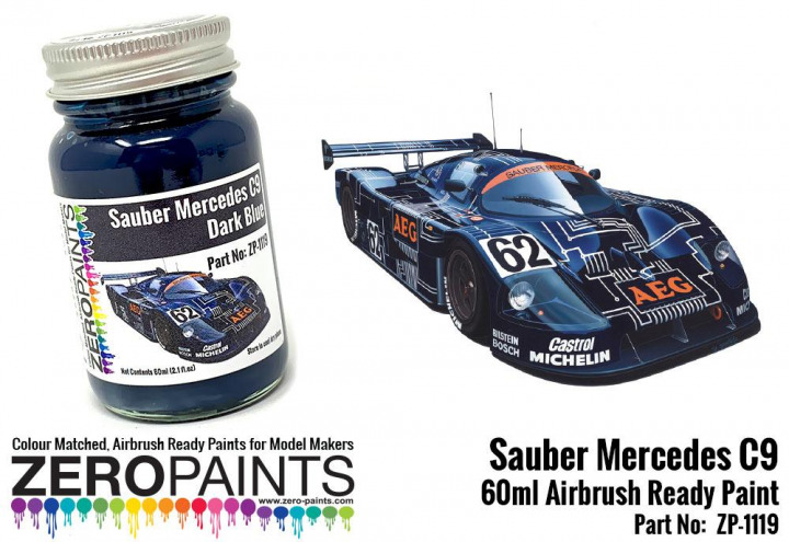 Boxart Sauber C9 Dark Blue  Zero Paints