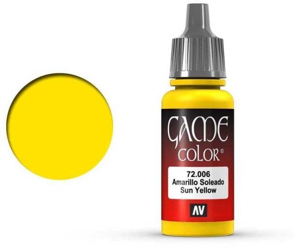 Boxart Sun Yellow  Vallejo Game Color