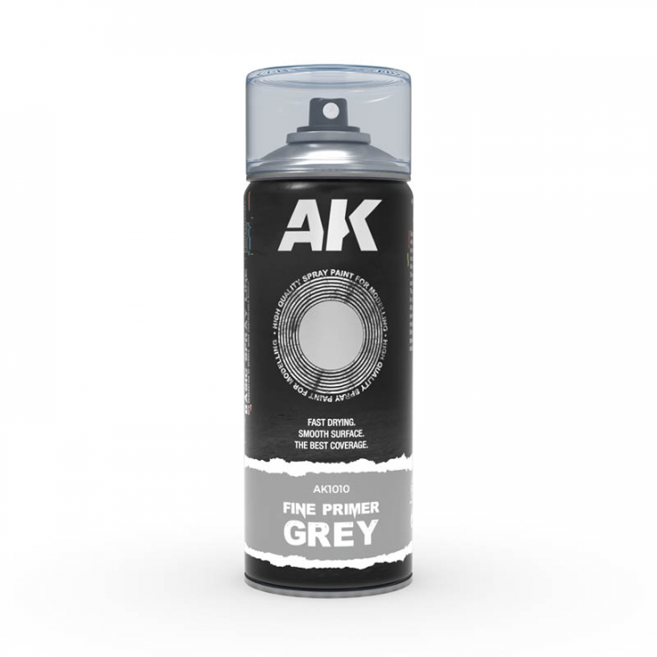 Boxart Fine Primer Grey AK1010 AK Interactive