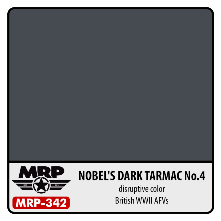 Boxart Nobel‘s Dark Tarmac No.4 (British WWII AFV)Disruptive Colour  MR.Paint