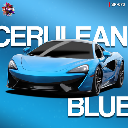 Boxart McLaren Cerulean Blue  Splash Paints