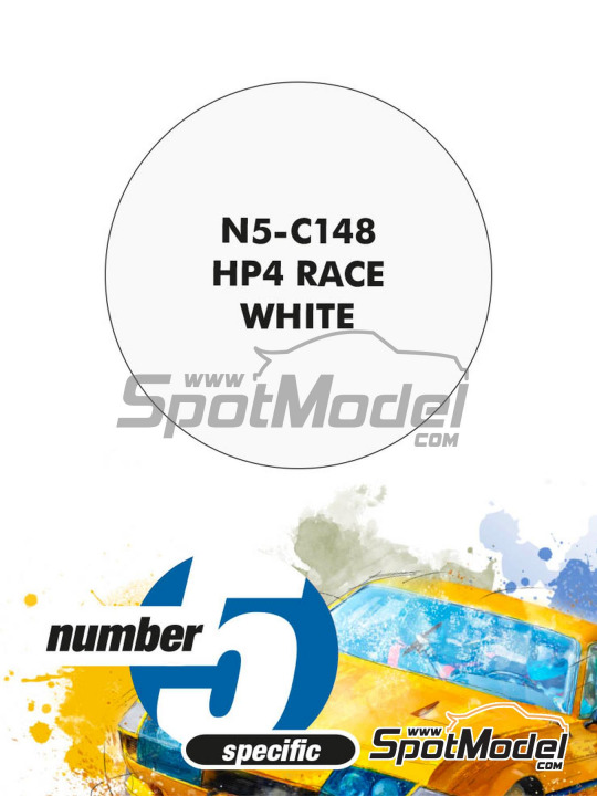 Boxart HP4 Race White  Number Five