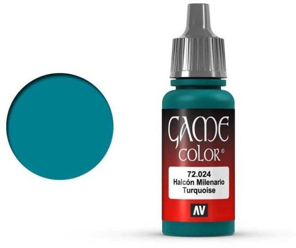 Boxart Turquoise  Vallejo Game Color