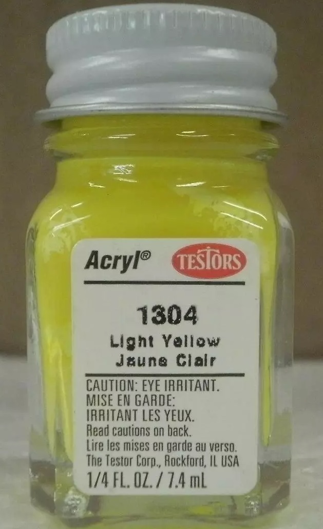 Boxart Light Yellow  Testors