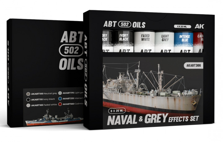 Boxart Naval & Grey Effects set  ABT 502 OILS