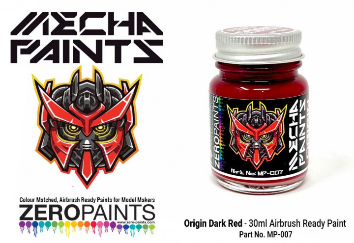 Boxart Origin Dark Red  Mecha Paints