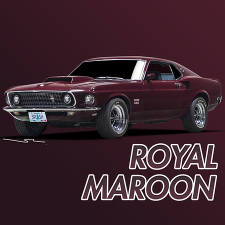 Boxart Ford Royal Maroon  Splash Paints