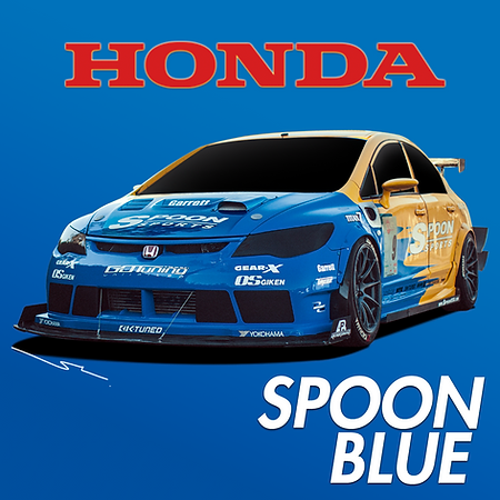 Boxart Honda Spoon Blue  Splash Paints