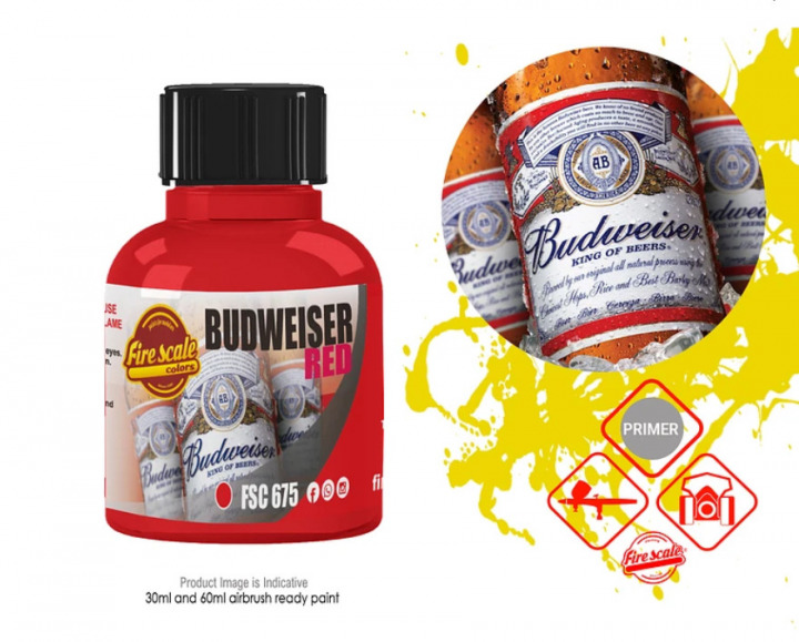 Boxart Budweiser Red  Fire Scale Colors