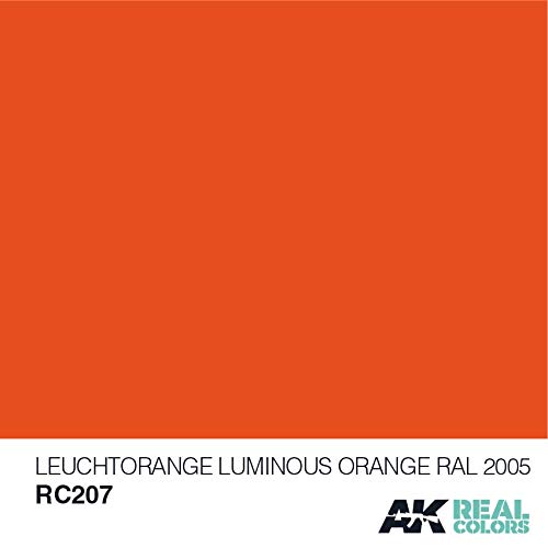 Boxart Leuchtorange Luminous Orange RAL 2005  AK Real Colors