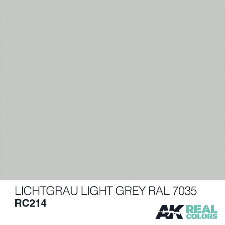 Boxart Lichtgrau Light Grey RAL 7035  AK Real Colors