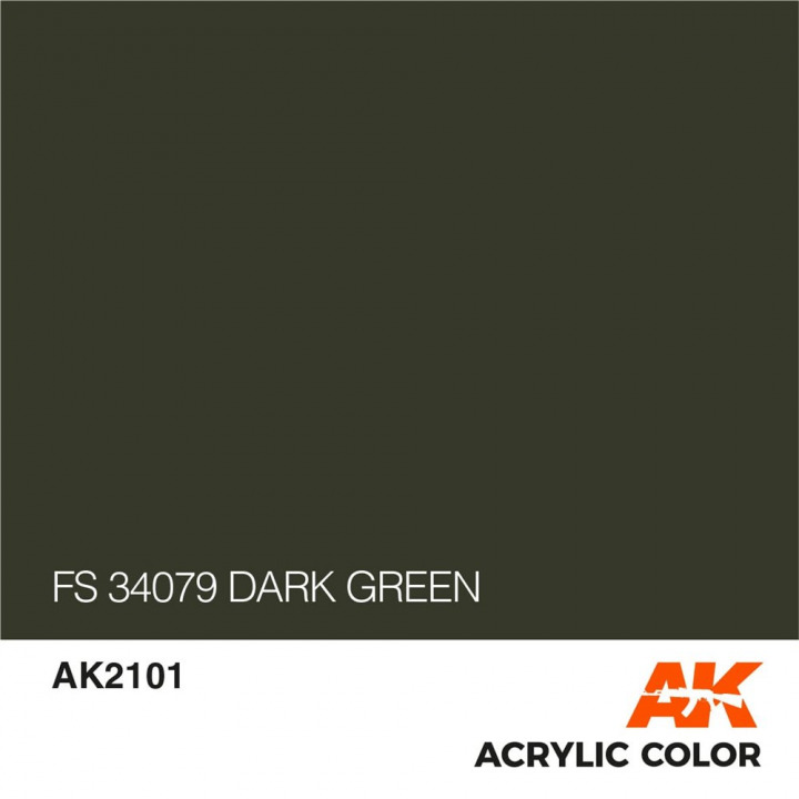 Boxart FS 34079 Dark Green AK 2101 AK Interactive Air Series